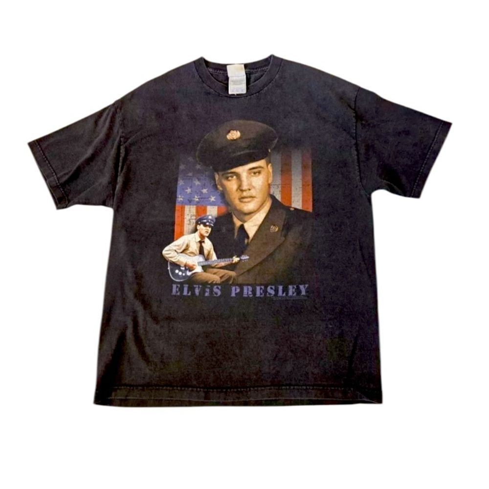 Elvis Presley Vintage Young Army T- Shirt Size XL - Picture 2 of 4